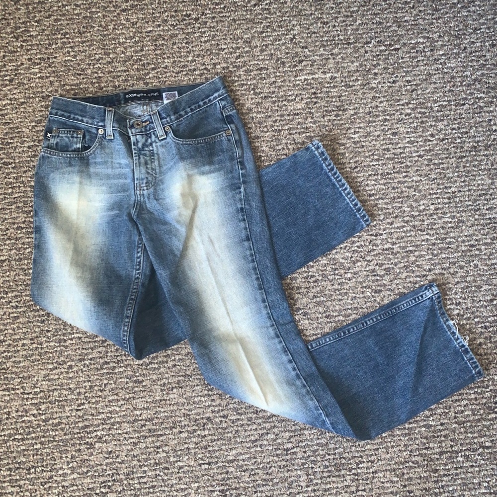 Express Jeans, low rise boot cut from the early 2000s